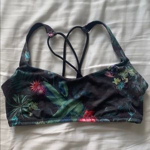 Lululemon Tropical Free To Be Bra
